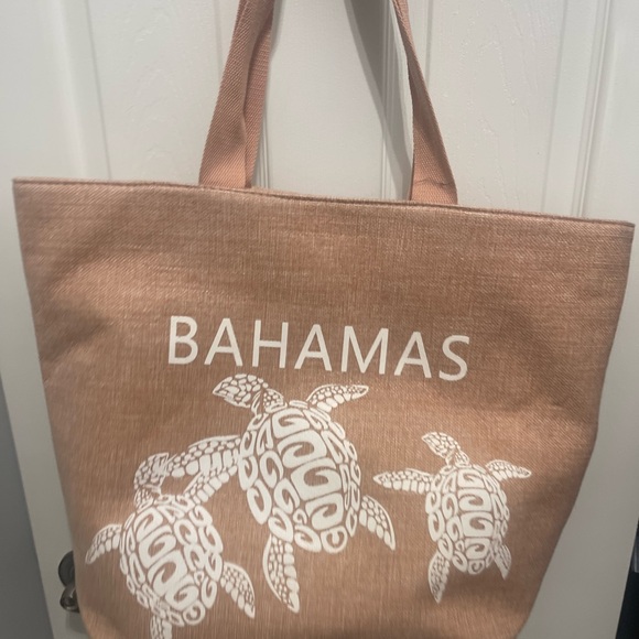 Bahamas Turtle Graphic Tote Bag - Picture 10 of 10